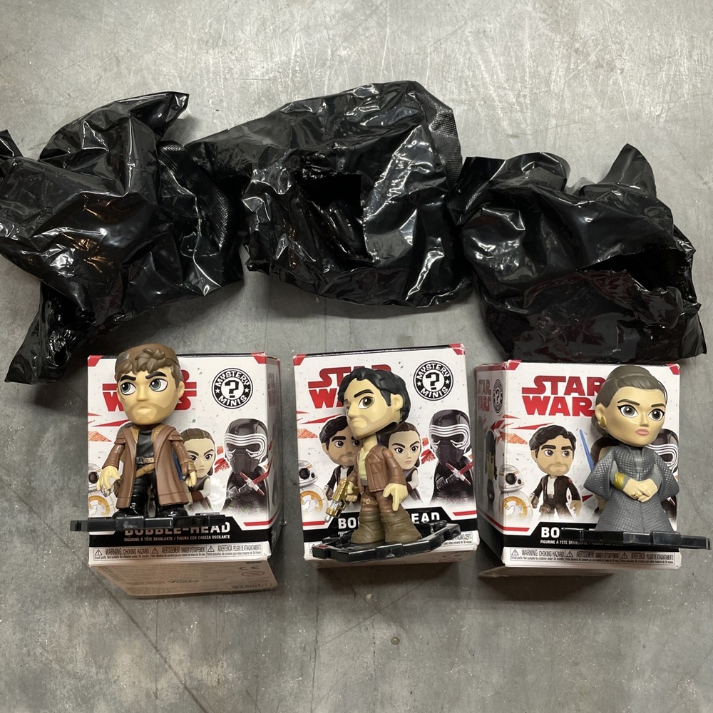 Star Wars: The Last Jedi - Funko Mystery Mini Bobblehead Lot New Open Box